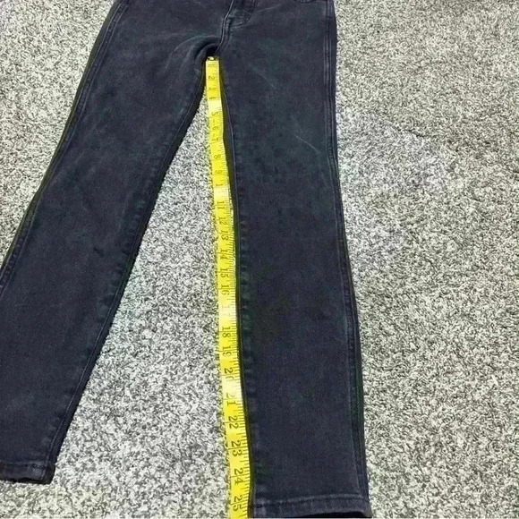 Madewell Petite 10" High-Rise Skinny Jeans in Black Women's Size 25p - Picture 2 of 10